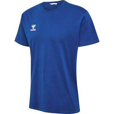 hummel GO 2.0 T-Shirt Sportshirt Herren Kurzarm Trainingsshirt für Fitness, Sport und Freizeit aus 100% Bio-Baumwolle Bequeme Passform, Stretch-Jersey Stoff & Rundhalsausschnitt hummel GO 2.0 T-Shirt Sportshirt Herren Kurzarm Trainingsshirt für Fitness, Sport und Freizeit aus 100% Bio-Baumwolle Bequeme Passform, Stretch-Jersey Stoff & Rundhalsausschnitt