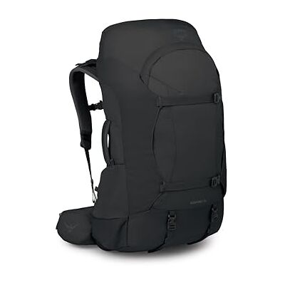 Osprey Farpoint Herren-Trekkingrucksack, 55L, Black Tragetasche, Laptophülle, persönliche Gegenstände, schwarz, OS-Größe Osprey Farpoint Herren-Trekkingrucksack, 55L, Black Tragetasche, Laptophülle, persönliche Gegenstände, schwarz, OS-Größe