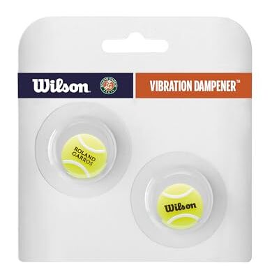WILSON RG Tennis Ball DAMPENER Yellow/Black/Wh WILSON RG Tennis Ball DAMPENER Yellow/Black/Wh