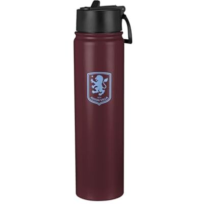 FOCO Offizielles Lizenzprodukt Fußball Teamfarbene Wasserflasche 750 ml (Aston Villa FC) FOCO Offizielles Lizenzprodukt Fußball Teamfarbene Wasserflasche 750 ml (Aston Villa FC)