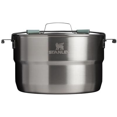 Stanley 1913 Wildfare Full Serve Cookset 3.78L Shale/Charcoal Edelstahl-Camp-Kochset Packbar Spülmaschinenfest BPA-frei Für Camping und Wandern Stanley 1913 Wildfare Full Serve Cookset 3.78L Shale/Charcoal Edelstahl-Camp-Kochset Packbar Spülmaschinenfest BPA-frei Für Camping und Wandern