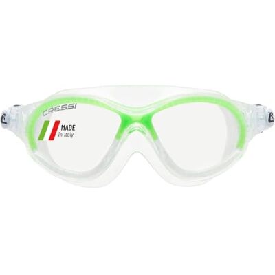 CRESSI seit 1946 Mini Cobra Schwimmmaske Junior für Kinder von 7 bis 15 Jahren mit Anti Fog Anti Kratz UV Schutz weichem Silikon und mikrometrischen Schnallen für Pool und Meer CRESSI seit 1946 Mini Cobra Schwimmmaske Junior für Kinder von 7 bis 15 Jahren mit Anti Fog Anti Kratz UV Schutz weichem Silikon und mikrometrischen Schnallen für Pool und Meer