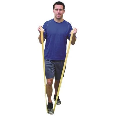 Cando Trainingsband / Gymnastikband, Länge 45 m, Val-u-Band®, latexfrei hellgrün (leicht) Cando Trainingsband / Gymnastikband, Länge 45 m, Val-u-Band®, latexfrei hellgrün (leicht)