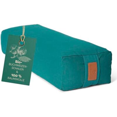 #DoYourYoga Yogabolster »Paravati« 67cm x 13cm Gefüllt mit Bio-Dinkelspelz (KBA) oder Bio-Buchweizenschalen (KBA) Yogakissen mit waschbarem Bezug Sitzkissen & Zafukissen für Yin Yoga #DoYourYoga Yogabolster »Paravati« 67cm x 13cm Gefüllt mit Bio-Dinkelspelz (KBA) oder Bio-Buchweizenschalen (KBA) Yogakissen mit waschbarem Bezug Sitzkissen & Zafukissen für Yin Yoga