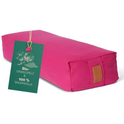 #DoYourYoga Yogabolster »Paravati« 67cm x 13cm Gefüllt mit Bio-Dinkelspelz (KBA) oder Bio-Buchweizenschalen (KBA) Yogakissen mit waschbarem Bezug Sitzkissen & Zafukissen für Yin Yoga #DoYourYoga Yogabolster »Paravati« 67cm x 13cm Gefüllt mit Bio-Dinkelspelz (KBA) oder Bio-Buchweizenschalen (KBA) Yogakissen mit waschbarem Bezug Sitzkissen & Zafukissen für Yin Yoga
