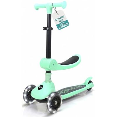 SereneLife Kinderroller ab 3 Jahre – LED Tretroller faltbar höhenverstellbar, leicht und stabil, für Jungen und Mädchen, Indoor und Outdoor, bis 50 kg SereneLife Kinderroller ab 3 Jahre – LED Tretroller faltbar höhenverstellbar, leicht und stabil, für Jungen und Mädchen, Indoor und Outdoor, bis 50 kg
