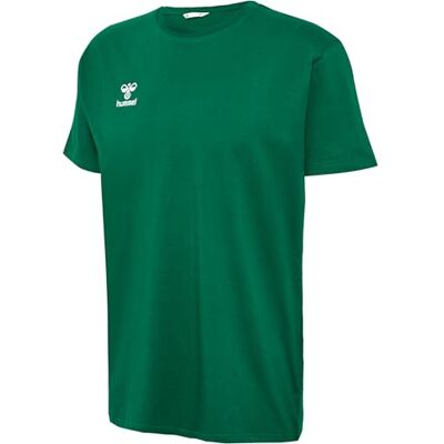 hummel GO 2.0 T-Shirt Sportshirt Herren Kurzarm Trainingsshirt für Fitness, Sport und Freizeit aus 100% Bio-Baumwolle Bequeme Passform, Stretch-Jersey Stoff & Rundhalsausschnitt hummel GO 2.0 T-Shirt Sportshirt Herren Kurzarm Trainingsshirt für Fitness, Sport und Freizeit aus 100% Bio-Baumwolle Bequeme Passform, Stretch-Jersey Stoff & Rundhalsausschnitt