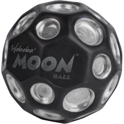 Waboba Moon Ball – am Höchsten Springender Gummiball – Patentiertes Original-Design – Ballkrater Erzeugen beim Aufprall EIN knallendes Geräusch – Leicht Greifbar – Flummies für Kinder Waboba Moon Ball – am Höchsten Springender Gummiball – Patentiertes Original-Design – Ballkrater Erzeugen beim Aufprall EIN knallendes Geräusch – Leicht Greifbar – Flummies für Kinder