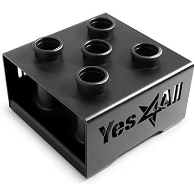 Yes4All Vertikale Langhantelständer für 50mm Langhantel Home Gym Bar Holder Stand for Up To 9 Stagen Langhantelablage, Hantelablage, Stangen-Halterung Yes4All Vertikale Langhantelständer für 50mm Langhantel Home Gym Bar Holder Stand for Up To 9 Stagen Langhantelablage, Hantelablage, Stangen-Halterung