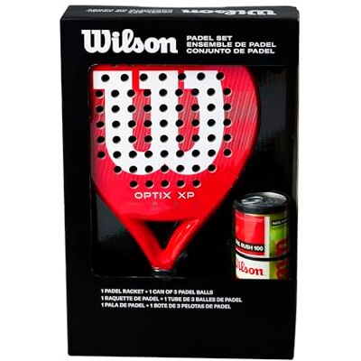 WILSON OPTIX XP Padel KIT RED WILSON OPTIX XP Padel KIT RED