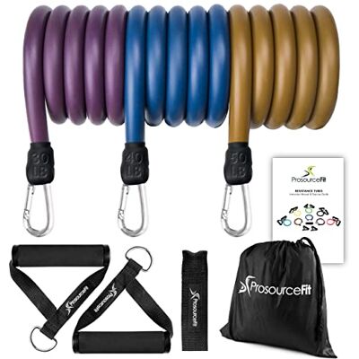 ProSource Fit Resistance Bands Set Exercise Guide Full-Body Exercises and Home Workouts ProSource Fit Resistance Bands Set Exercise Guide Full-Body Exercises and Home Workouts