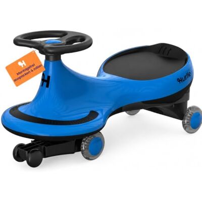 Hurtle Rutschauto Indoor Wiggle Drift Car für Kinder — fördert Motorik & Balance Blau Hurtle Rutschauto Indoor Wiggle Drift Car für Kinder — fördert Motorik & Balance Blau