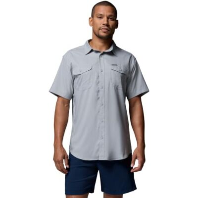 Columbia Utilizer II Solid Short Sleeve Shirt , Kurzarm Outdoor Wanderhemd für Herren Columbia Utilizer II Solid Short Sleeve Shirt , Kurzarm Outdoor Wanderhemd für Herren