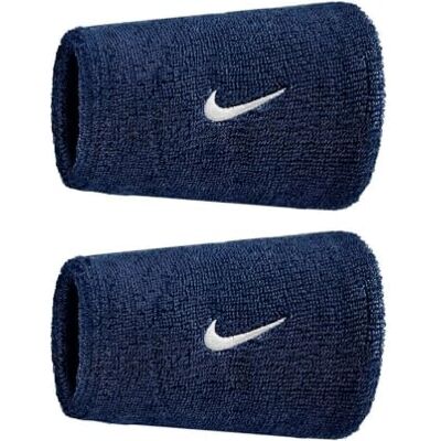 NIKE Swoosh Classic Doublewide Wristbands 2er Pack Schweißbänder Tennis Fitness Running Handgelenkbänder breit NIKE Swoosh Classic Doublewide Wristbands 2er Pack Schweißbänder Tennis Fitness Running Handgelenkbänder breit