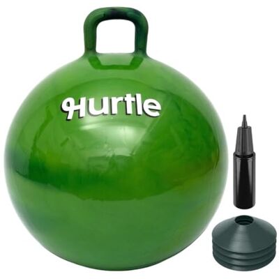Hurtle Hüpfball Kinder ab 3 Jahren, 51 cm Hüpftier mit stabilem Griff Tarnfarbene Camo-Marmoroptik, ungiftiges PVC, bis 120 kg belastbar, inkl. Pumpe & 4 Hütchen, rutschfest. Hurtle Hüpfball Kinder ab 3 Jahren, 51 cm Hüpftier mit stabilem Griff Tarnfarbene Camo-Marmoroptik, ungiftiges PVC, bis 120 kg belastbar, inkl. Pumpe & 4 Hütchen, rutschfest.