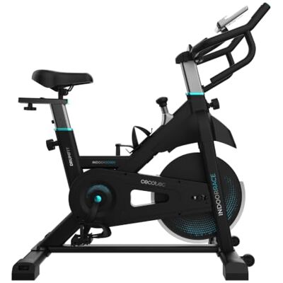 Cecotec DrumFit Indoor Cycling Fahrrad, Heimtrainer Speedbike für Zuhause mit Schwerem Schwungrad, LCD-Monitor und Ergonomischem Sportlenker Cecotec DrumFit Indoor Cycling Fahrrad, Heimtrainer Speedbike für Zuhause mit Schwerem Schwungrad, LCD-Monitor und Ergonomischem Sportlenker