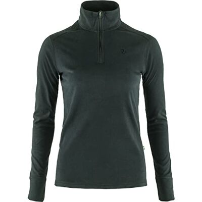 Fjällräven Skare Half Zip W Skirolli Funktionsshirt Langarmshirt Damen dunkelgrau NEU grau Fjällräven Skare Half Zip W Skirolli Funktionsshirt Langarmshirt Damen dunkelgrau NEU grau