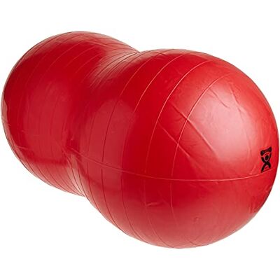 Cando ® Ball, Trainingsrolle/Motorikball/Fitnessball mit Erdnussform, Rot, 70 x 120 cm Cando ® Ball, Trainingsrolle/Motorikball/Fitnessball mit Erdnussform, Rot, 70 x 120 cm