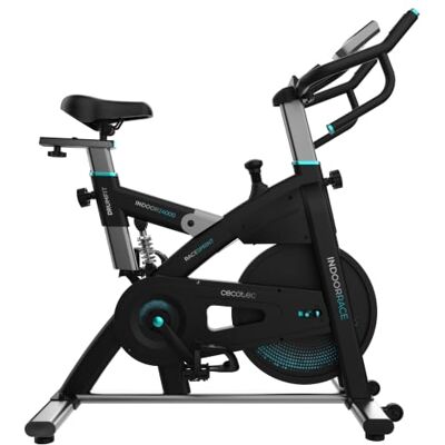 Cecotec DrumFit Indoor Cycling Fahrrad, Heimtrainer Speedbike für Zuhause mit Schwerem Schwungrad, LCD-Monitor und Ergonomischem Sportlenker Cecotec DrumFit Indoor Cycling Fahrrad, Heimtrainer Speedbike für Zuhause mit Schwerem Schwungrad, LCD-Monitor und Ergonomischem Sportlenker
