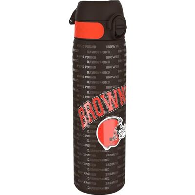 ion8 NFL Leichte Stahl-Trinkflasche, 600 ml/20 oz Auslaufsicher, Nicht isoliert, Leicht zu öffnen, Sicherer Verschluss, Spülmaschinenfest, Klappabdeckung, Metall-Trinkflasche ion8 NFL Leichte Stahl-Trinkflasche, 600 ml/20 oz Auslaufsicher, Nicht isoliert, Leicht zu öffnen, Sicherer Verschluss, Spülmaschinenfest, Klappabdeckung, Metall-Trinkflasche