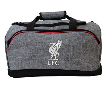FOCO Offizielles Lizenzprodukt Liverpool FC Graue Sporttasche FOCO Offizielles Lizenzprodukt Liverpool FC Graue Sporttasche
