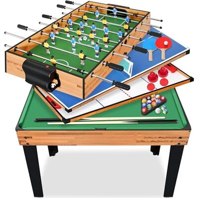 SereneLife Multifunktionstisch, 2/4/5/6-in-2 Inkl. Tischtennisplatte, Billardtisch, Kickertisch, Airhockey Tisch, Bowling, Basketball und Pool, für gemeinsames Spielen SereneLife Multifunktionstisch, 2/4/5/6-in-2 Inkl. Tischtennisplatte, Billardtisch, Kickertisch, Airhockey Tisch, Bowling, Basketball und Pool, für gemeinsames Spielen