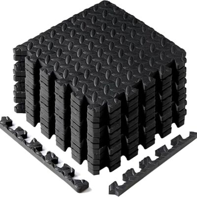 Yes4All 30x30 cm bis zu 3.3 m² Set 12/16/36 Eva Matten Schutzmatten Bodenschutz Bodenfliesen Sportmatte Fitnessmatte Gymnastikmatte Pool Unterlage Outdoor Garagenboden Matte Outdoor Camping Yes4All 30x30 cm bis zu 3.3 m² Set 12/16/36 Eva Matten Schutzmatten Bodenschutz Bodenfliesen Sportmatte Fitnessmatte Gymnastikmatte Pool Unterlage Outdoor Garagenboden Matte Outdoor Camping