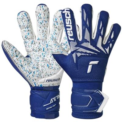 Reusch Profi Torwarthandschuhe Erwachsene Fingerschutz starker Grip 4mm Profi-Haftschaum, für Training & Spiel, für Kunstrasen & Naturrasen, Größe 7,5-12, Attrakt Freegel Fusion Ortho-Tec Reusch Profi Torwarthandschuhe Erwachsene Fingerschutz starker Grip 4mm Profi-Haftschaum, für Training & Spiel, für Kunstrasen & Naturrasen, Größe 7,5-12, Attrakt Freegel Fusion Ortho-Tec