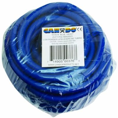 Cando Power Tube Fitness Tube, Widerstandstrainer für Funktionales Training Länge 7,6 m blau (schwer) Cando Power Tube Fitness Tube, Widerstandstrainer für Funktionales Training Länge 7,6 m blau (schwer)