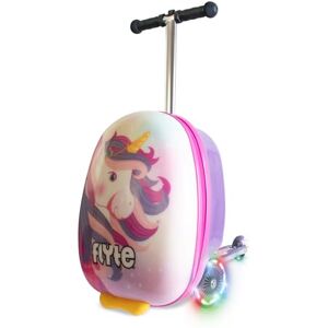 Flyte Scooter Koffer 2-in-1, 45 cm Reisekoffer Kinder, 25 Liter Fassungsvermögen Kinderkoffer Handgepäck, Reisetasche Kinder mit Rollen, Hartschalenkoffer Kinderreisetasche Luna das Einhorn Flyte Scooter Koffer 2-in-1, 45 cm Reisekoffer Kinder, 25 Liter Fassungsvermögen Kinderkoffer Handgepäck, Reisetasche Kinder mit Rollen, Hartschalenkoffer Kinderreisetasche Luna das Einhorn