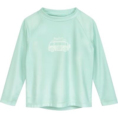 Playshoes Unisex Kinder Langarmshirt Rash-Guard-Shirt, Lang Surf-Bus, 62-68 Playshoes Unisex Kinder Langarmshirt Rash-Guard-Shirt, Lang Surf-Bus, 62-68