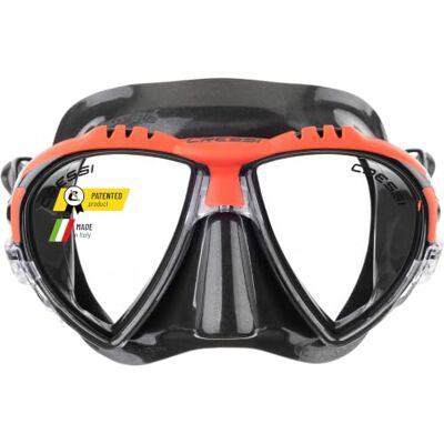 CRESSI Matrix Mask Black/red Maske für Tauchen und Schnorcheln, Schwarz/Rot, Einheitsgröße, Unisex CRESSI Matrix Mask Black/red Maske für Tauchen und Schnorcheln, Schwarz/Rot, Einheitsgröße, Unisex