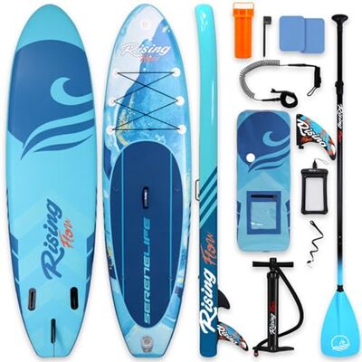 SereneLife Aufblasbares SUP Stand Up Paddle Board SereneLife Aufblasbares SUP Stand Up Paddle Board