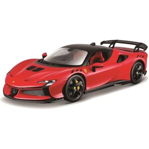 Bburago "Race&Play Ferrari SF90 XX Stradale, rot Supercar Modellauto 1:18 Die-Cast Originalgetreues Sammlerauto Spielzeugauto mit beweglichen Türen, Motorhaube & Kofferraum ab 3 Jahren (18-16020RD) Bburago "Race&Play Ferrari SF90 XX Stradale, rot Supercar Modellauto 1:18 Die-Cast Originalgetreues Sammlerauto Spielzeugauto mit beweglichen Türen, Motorhaube & Kofferraum ab 3 Jahren (18-16020RD)