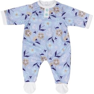 BABY Born blauer Strampler mit Blumenmotiv Hochwertige Puppenbekleidung Puppenzubehör für alle 43 cm Puppen BABY Born blauer Strampler mit Blumenmotiv Hochwertige Puppenbekleidung Puppenzubehör für alle 43 cm Puppen