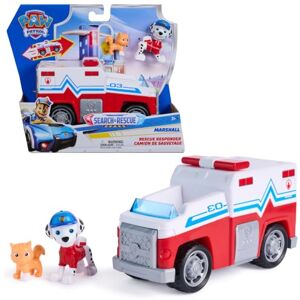 PAW Patrol Marshall Mentőjármű - Játék és Mentés Szett PAW Patrol Marshall Mentőjármű - Játék és Mentés Szett