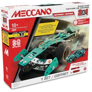 BANDAI Meccano Rennwagen 2-in-1 Konstruktionsset 2 Modelle Formel 1-353 Teile, Werkzeuge, Anleitung Aktivitäts-Kit Zusammenbau F1-Autos/Supercar Spielzeug ab 10 Jahren APM20108 BANDAI Meccano Rennwagen 2-in-1 Konstruktionsset 2 Modelle Formel 1-353 Teile, Werkzeuge, Anleitung Aktivitäts-Kit Zusammenbau F1-Autos/Supercar Spielzeug ab 10 Jahren APM20108