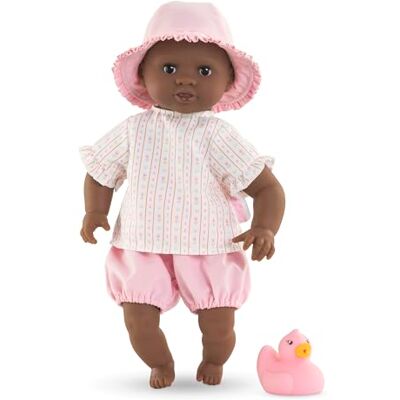 Corolle Meine erste Babypuppe, Baby-Badetuch Alyzée – Tulpen, 30 cm, ab 18 Monaten, 9000100970 Corolle Meine erste Babypuppe, Baby-Badetuch Alyzée – Tulpen, 30 cm, ab 18 Monaten, 9000100970