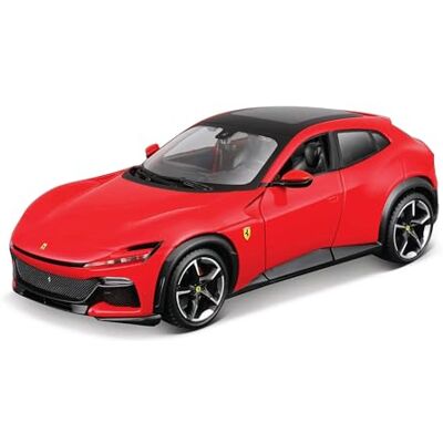 Maisto Modellbausatz Ferrari Purosangue, Maßstab 1:24, Druckguss-Metallkarosserie, Vorbemaltes Bausatzmodell, Öffnende Türen, Kein Kleber Erforderlich, Schraubenzieher Inklusive, Ab 8 Jahren Maisto Modellbausatz Ferrari Purosangue, Maßstab 1:24, Druckguss-Metallkarosserie, Vorbemaltes Bausatzmodell, Öffnende Türen, Kein Kleber Erforderlich, Schraubenzieher Inklusive, Ab 8 Jahren