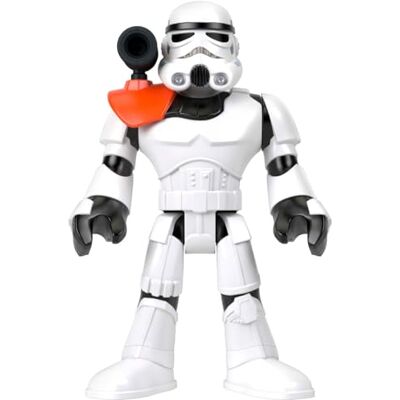 Fisher Price Imaginext STAR WARS Spielzeug XXL Sturmtruppler-Figur, ca. 42 cm große, bewegliche Figur mit Starter für Kinder ab 3 Jahren, HXG53 Fisher Price Imaginext STAR WARS Spielzeug XXL Sturmtruppler-Figur, ca. 42 cm große, bewegliche Figur mit Starter für Kinder ab 3 Jahren, HXG53