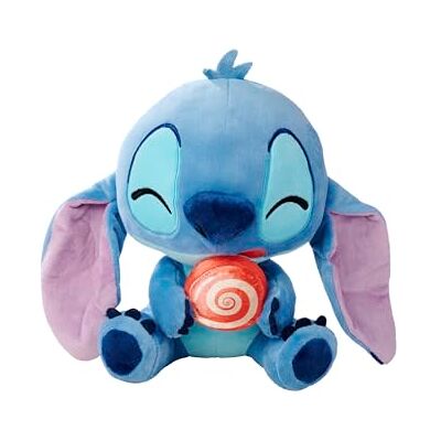 Simba Disney Stitch Kuscheltier mit Lollipop – Plüschfigur zum Knuddeln, mit Lutscher in der Hand, detailverliebtes Design, Stofftier für Fans und Kinder, blau, 25 cm, ab 0 Jahren Simba Disney Stitch Kuscheltier mit Lollipop – Plüschfigur zum Knuddeln, mit Lutscher in der Hand, detailverliebtes Design, Stofftier für Fans und Kinder, blau, 25 cm, ab 0 Jahren