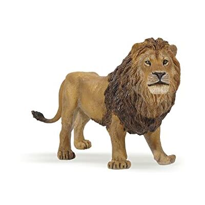 Papo Figur Souveräner Löwe der Savanne, Wildtiere-Kollektion, Eine Reise durch das afrikanische Ökosystem der König der afrikanischen Tiere handbemalt tolles Geschenk ab 3 Jahren Papo Figur Souveräner Löwe der Savanne, Wildtiere-Kollektion, Eine Reise durch das afrikanische Ökosystem der König der afrikanischen Tiere handbemalt tolles Geschenk ab 3 Jahren