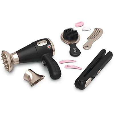 Smoby Toys My Beauty Frisier-Set für Kinder Haar-Styling-Spielzeug mit batteriebetriebenem Föhn, Bürste & Zubehör zum Spielen ab 3 Jahren Smoby Toys My Beauty Frisier-Set für Kinder Haar-Styling-Spielzeug mit batteriebetriebenem Föhn, Bürste & Zubehör zum Spielen ab 3 Jahren