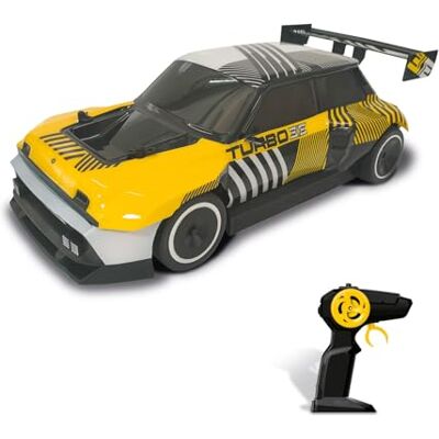 Mondo Motors Renault 5 Turbo 3E, Modell im Maßstab 1:14, inklusive wiederaufladbarem Batterien-Paket, Spielzeugauto für Kinder 63853 Mondo Motors Renault 5 Turbo 3E, Modell im Maßstab 1:14, inklusive wiederaufladbarem Batterien-Paket, Spielzeugauto für Kinder 63853