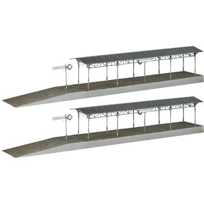 FALLER 2 Bahnsteige Waldbrunn Modellbausatz mit 34 Einzelteilen 358 x 55 x 62 mm I Modelleisenbahn Zubehör H0 Gebäude I Modelleisenbahn H0 Bahnsteige FALLER 2 Bahnsteige Waldbrunn Modellbausatz mit 34 Einzelteilen 358 x 55 x 62 mm I Modelleisenbahn Zubehör H0 Gebäude I Modelleisenbahn H0 Bahnsteige