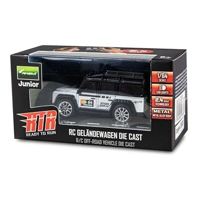 Amewi RC Geländewagen Die Cast ferngesteuert 1:64 RTR weiß Amewi RC Geländewagen Die Cast ferngesteuert 1:64 RTR weiß