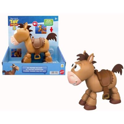 Mattel Disney und Pixar Toy Story 5 Lil'Partner Bullseye, Pferdefigur Bewegliche Figur, 18,8 cm, Touch-Aktivierung, mit Geräuschen, JKV48 Mattel Disney und Pixar Toy Story 5 Lil'Partner Bullseye, Pferdefigur Bewegliche Figur, 18,8 cm, Touch-Aktivierung, mit Geräuschen, JKV48