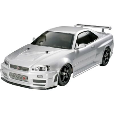 TAMIYA TMYTAM51246 300051246 Karosserie Satz Nismo R34 Gt-R Z-Tuned Street, Mittel, Silber TAMIYA TMYTAM51246 300051246 Karosserie Satz Nismo R34 Gt-R Z-Tuned Street, Mittel, Silber