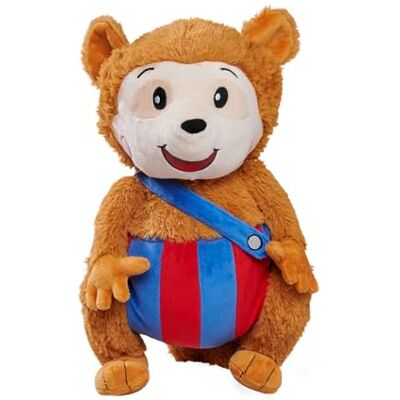 Simba 109241017 Bobo Siebenschläfer Kuscheltier, Sing mit Mir Plüschtier, spielt Musik, 35 cm großer Kuschelspaß, für Kinder ab den ersten Lebensmonaten geeignet Simba 109241017 Bobo Siebenschläfer Kuscheltier, Sing mit Mir Plüschtier, spielt Musik, 35 cm großer Kuschelspaß, für Kinder ab den ersten Lebensmonaten geeignet