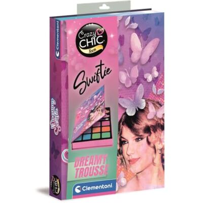 Clementoni Crazy Chic TS Dreamy Trousse Make-up-Palette Beauty Kit für Mädchen mit Lidschatten, Lipgloss und Premium-Applikatoren, ab 6 Jahren Clementoni Crazy Chic TS Dreamy Trousse Make-up-Palette Beauty Kit für Mädchen mit Lidschatten, Lipgloss und Premium-Applikatoren, ab 6 Jahren